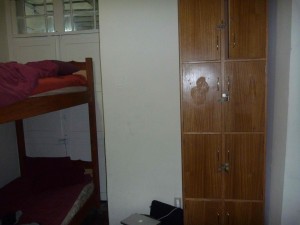 Lockers.
